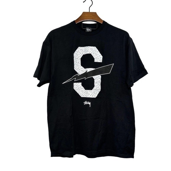 Stussy Other - NWT Stussy‎ x Nexus VII Bolt Double Sided Black Short Sleeve T-Shirt XL